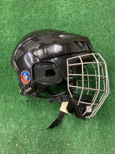 Black Used Medium CCM FL40 Helmet