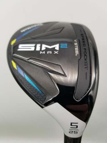 NEW 2021 TAYLORMADE SIM2 MAX 5 HYBRID 25* SENIOR VENTUS 39.5" +HC BRANDNEW