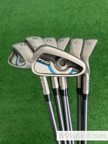 Ping G Max Iron Set 5-U / Ping CFS 70 Regular Graphite