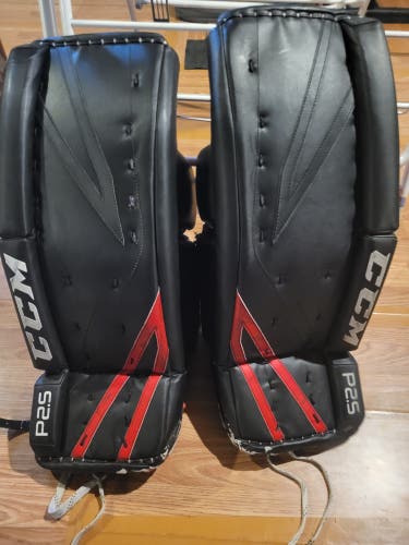 Used 26" CCM Premier P2.5 Goalie Leg Pads