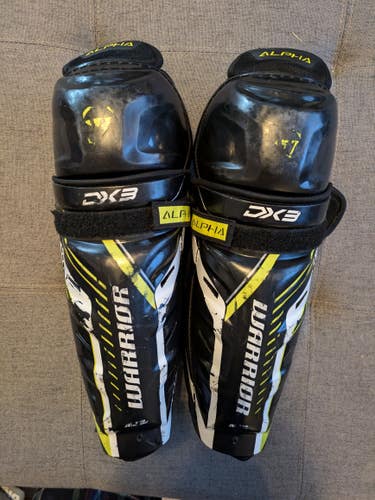 Used Junior Warrior Alpha DX3 12" Shin Pads