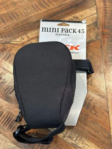 Trek Bicycle Bike Seat Pack Bag Storage Saddle Mini 45  Y2K New old Stock 1998