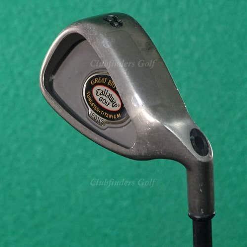 Callaway Great Big Bertha Tungsten Titanium Single 8 Iron RCH 96 Graphite Firm