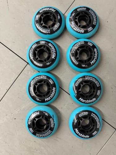 72 Mm Revision Marsblade Inline hockey wheels 8 Pack