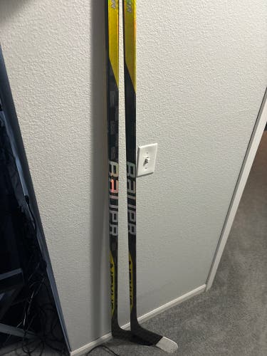 Used Senior Bauer Left Hand P92 Pro Stock Nexus Sync Hockey Stick