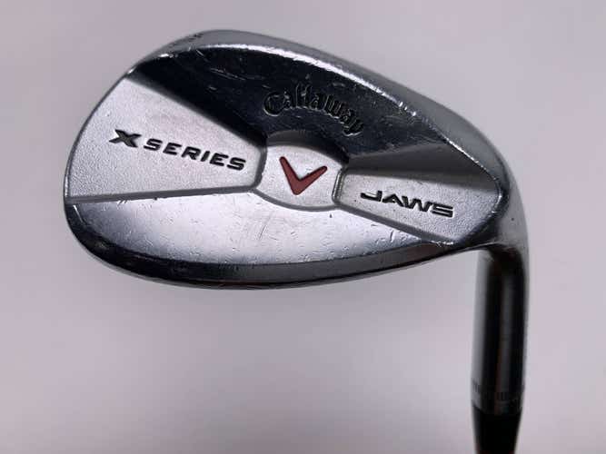 Callaway X Series Jaws CC Chrome Sand Wedge SW 56* 16 Bounce Wedge Steel Mens RH