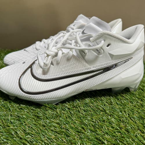 Nike Vapor Edge Elite 360 2 Football Cleats White DA5457-100 Mens Size 10.5 NEW