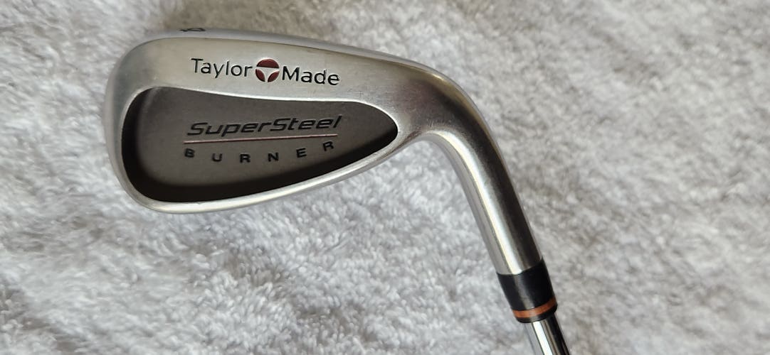 Men's TaylorMade SuperSteel Burner 4 Iron RH; Steel Shaft