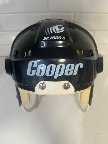 Cooper SK2000S SK 2000 Helmet Goalie Combo 90s Made In Canada