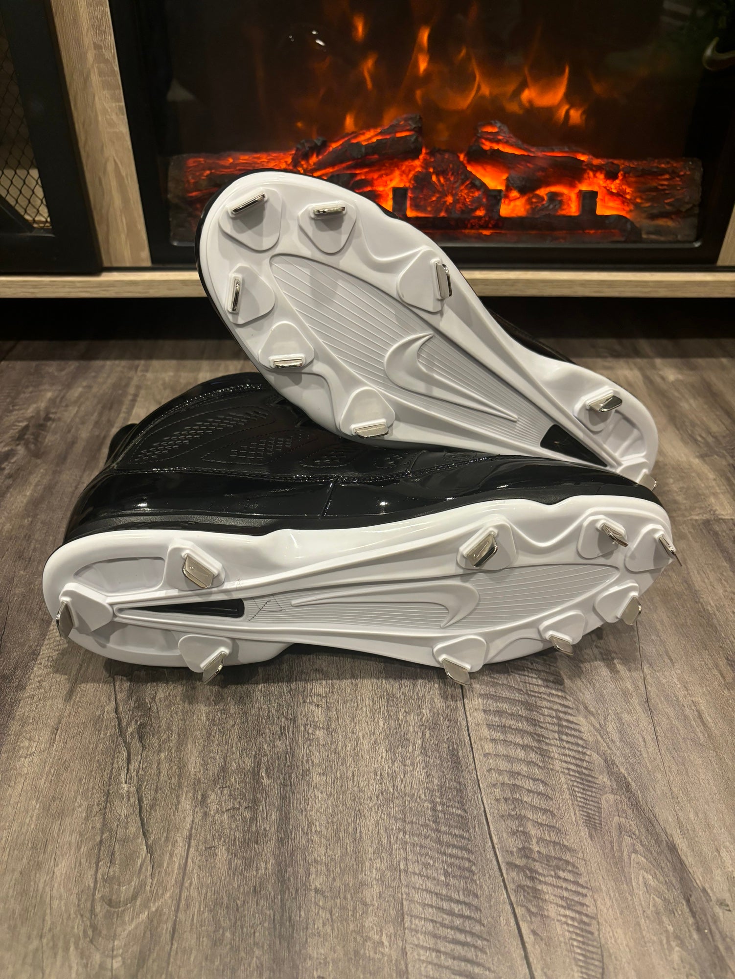 jordan 9 baseball cleats metal