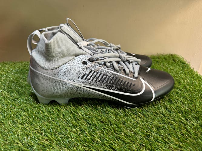 *SOLD* Nike Vapor Edge Pro 360 2 Football Cleats HF3454-003 Silver Black Men's 10 NEW