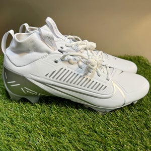 Nike Vapor Edge Pro 360 2 Football Cleats DA5456-102 White Silver Men’s 13 NEW
