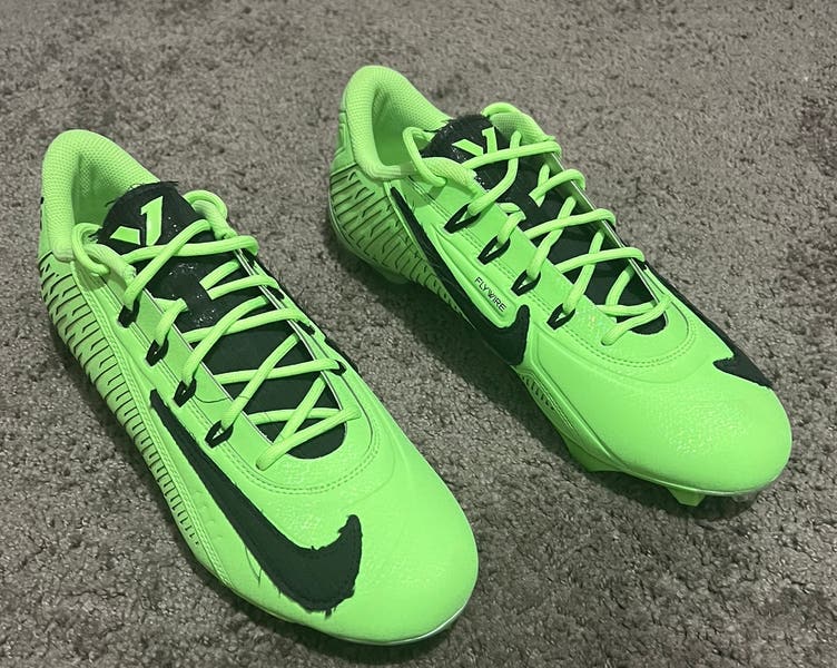 NEW Nike Vapor Edge 360 VC Football Cleats Lime Blast Size  display picture 3