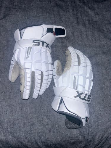 Used  STX 13" Surgeon RZR Lacrosse Gloves