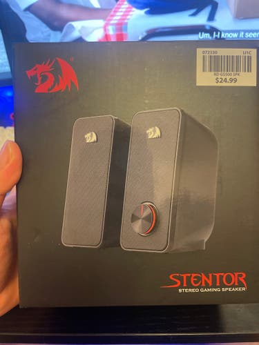 Open Box New Red Dragon Speakers