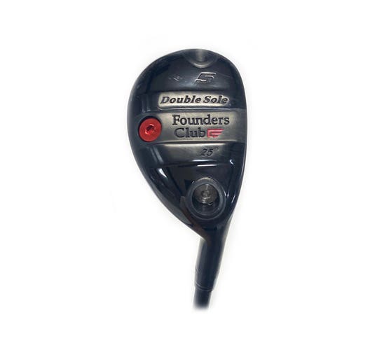 Founders Club Double Sole 25* 5 Hybrid/Rescue Graphite 80g Senior Flex