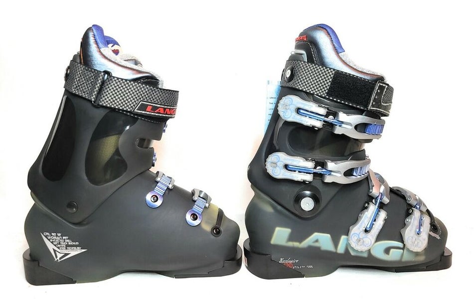 Lange Exclusive CRL 90 Women Alpine/Downhill Ski Boots Womens 5.5