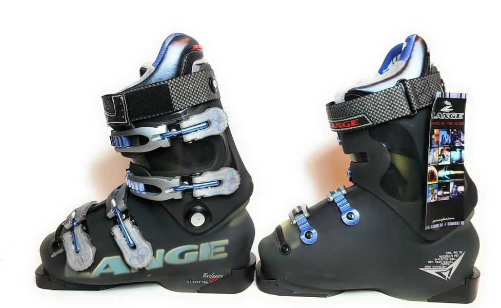Lange Exclusive CRL 90 Women Alpine/Downhill Ski Boots Womens 5.5