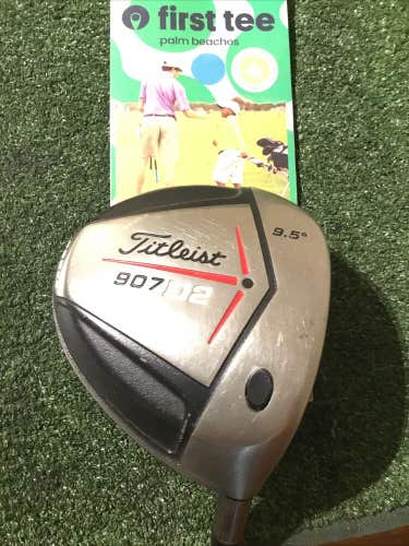 Titleist 907D2 460cc 9.5* Driver Stiff Fujikura Rombax 7Z08 Graphite Shaft