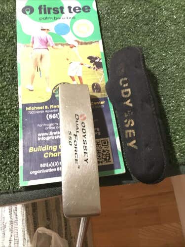 Odyssey Dual Force DF 550 Putter 34.5 Inches (RH) Stronomic Steel