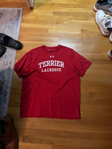 Boston university lacrosse Under Armour Shirt