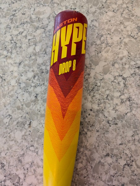 Used 2023 Easton Hype Fire USSSA Certified Bat (-8) Composite 23 oz 31"