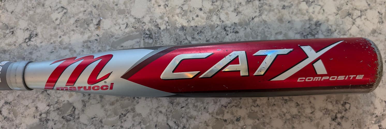 Used 2023 Marucci CAT X Composite USSSA Certified Bat (-8) Composite 23 oz 31"