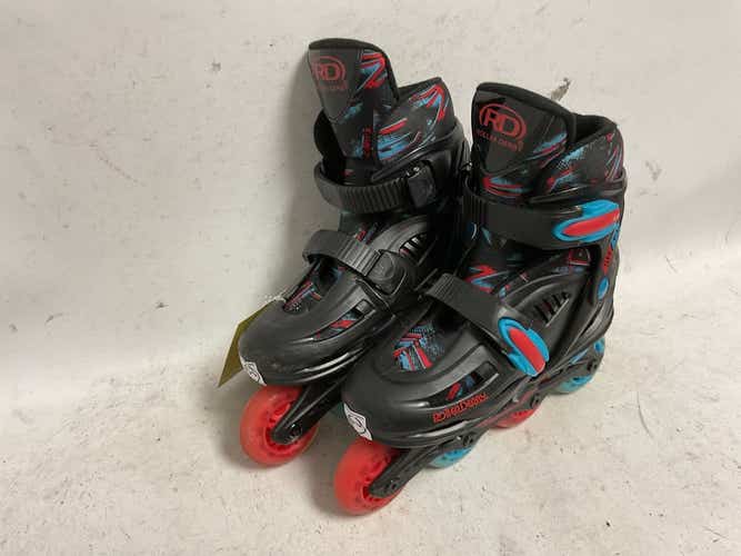 Used Rollerderby Sh Ft Adj 3-6 Adjustable Inline Skates - Rec And Fitness