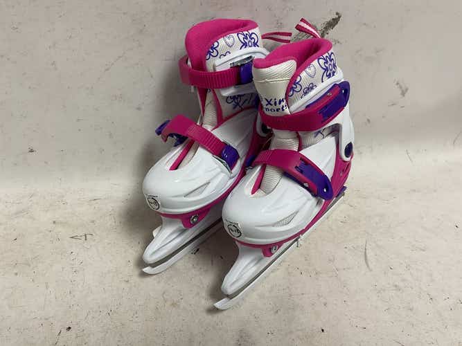 Used Xino Sports 10-13 Adjustable Soft Boot Skates