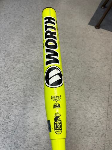 Used 2019 Worth  32 oz 34" Legit Bat