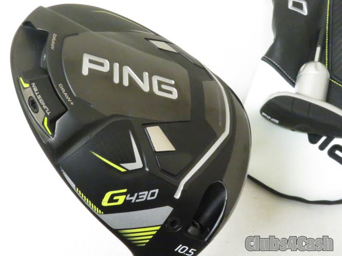 PING G430 SFT Driver 10.5° TOUR 2.0 Chrome 65 X-Flex +Cover & Tool .. MINT