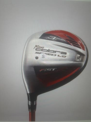 Used Men's Cobra Speed LD Left Hand Fairway Wood Stiff Flex 3 Wood