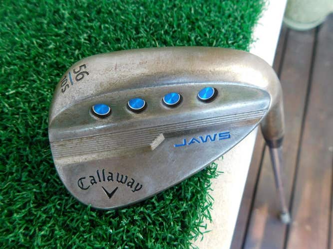 Callaway MD5 JAWS RAW 56.10S Sand Wedge w/ True Temper S400 Shaft