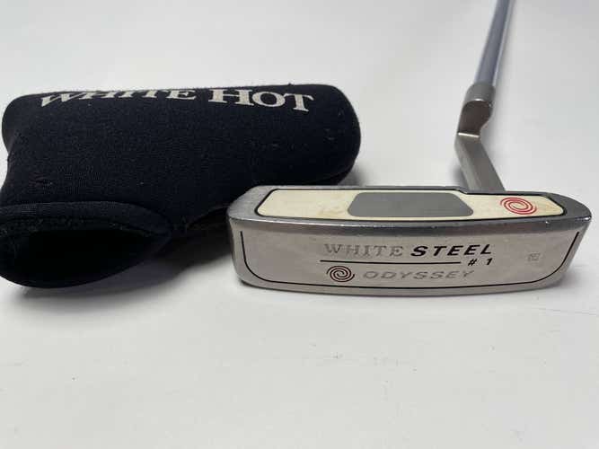 Odyssey White Steel 1 Putter 33" Mens RH HC