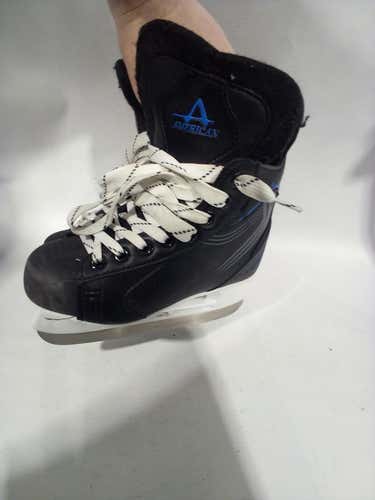 Used American Athletic Hockey Generic Junior 02 Ice Hockey Skates