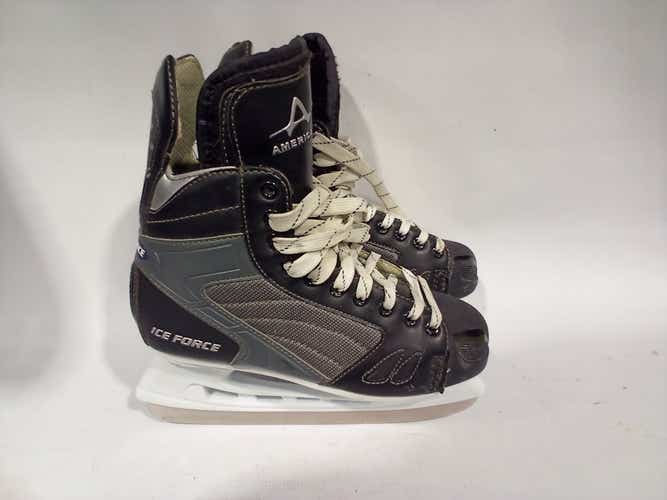 Used American Athletic Ice Force Senior 8 Ice Hockey Skates