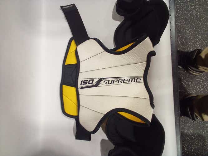 Used Bauer 150 Supreme Shldr Pads Yt Md Hockey Shoulder Pads