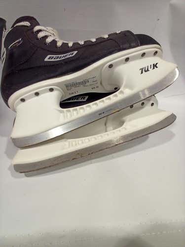 Used Bauer Impact 100 Senior 7 Ice Hockey Skates