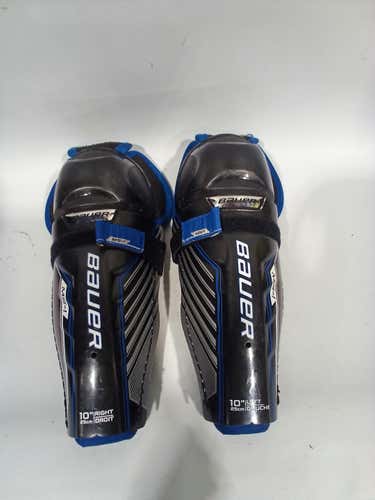 Used Bauer Ms1 10" Hockey Shin Guards