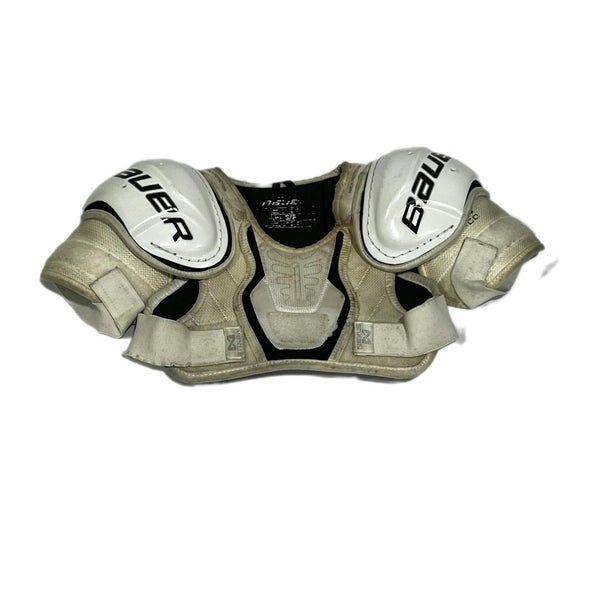 Used Bauer NEXUS 400 SHLDR PAD JR SM Hockey Shoulder Pads 11847-S000010133
