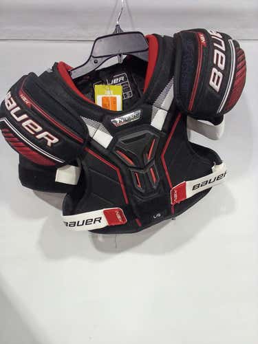 Used Bauer Nsx Shldr Pads Jr Lg Hockey Shoulder Pads