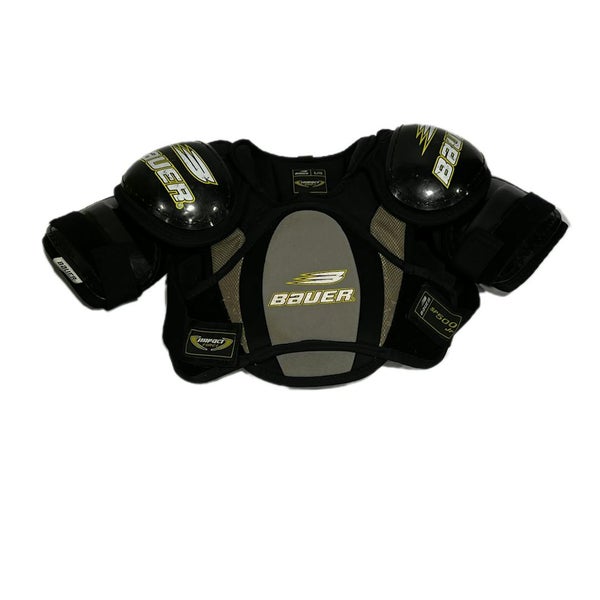 Used Bauer SP500 SHLDR PADS JR LG Hockey Shoulder Pads 11847-S000010135