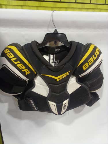 Used Bauer Supreme 150 Shldr Pads Jr Sm Hockey Shoulder Pads