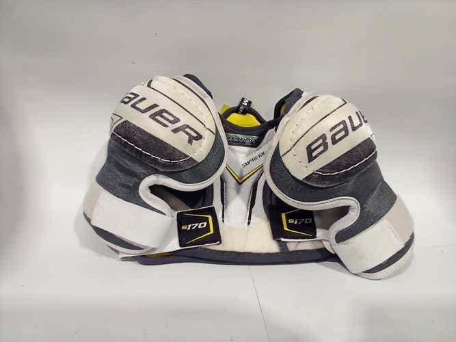 Used Bauer Supreme S170 Md Hockey Shoulder Pads