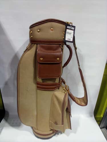 Used Brooks Leather Bag Golf Stand Bags