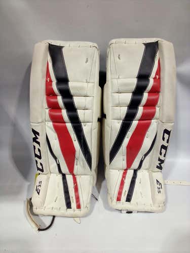 Used Ccm E3.5 22" Goalie Leg Pads