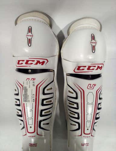 Used Ccm Fit03 13" Hockey Shin Guards