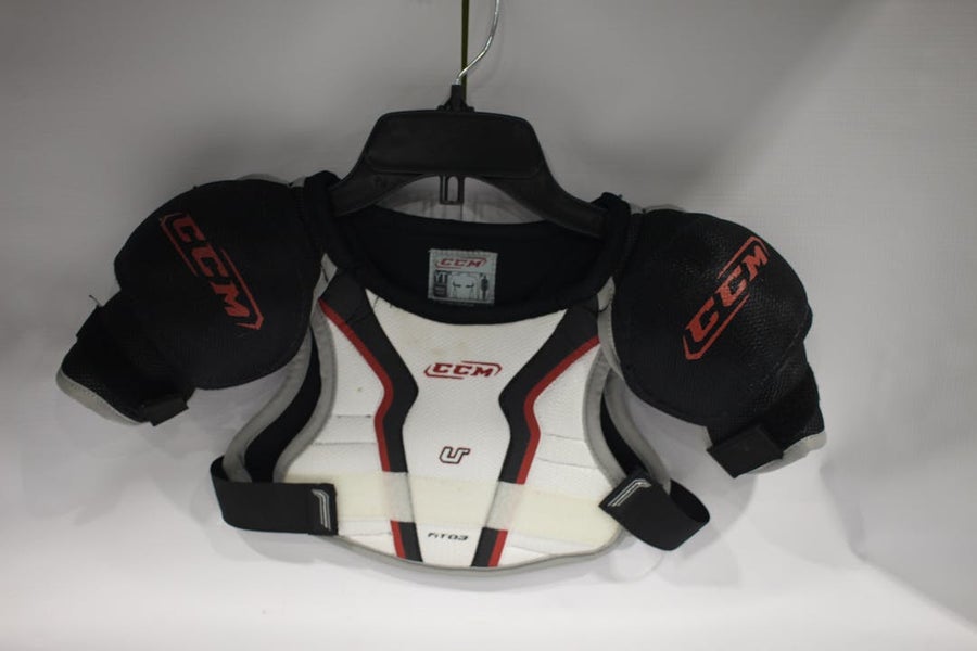 Used CCM FIT 03 SHLDR PADS YT SM Hockey Shoulder Pads 11847-S000010071