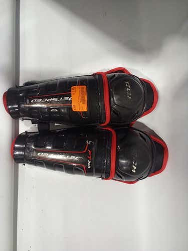 Used Ccm Jetspeed Ft350 9" Hockey Shin Guards