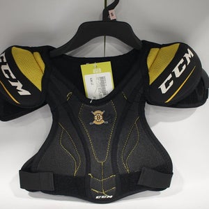 Used CCM LITTLE BRUINS SHLDR PADS YT LG Hockey Shoulder Pads 11847-S000010110